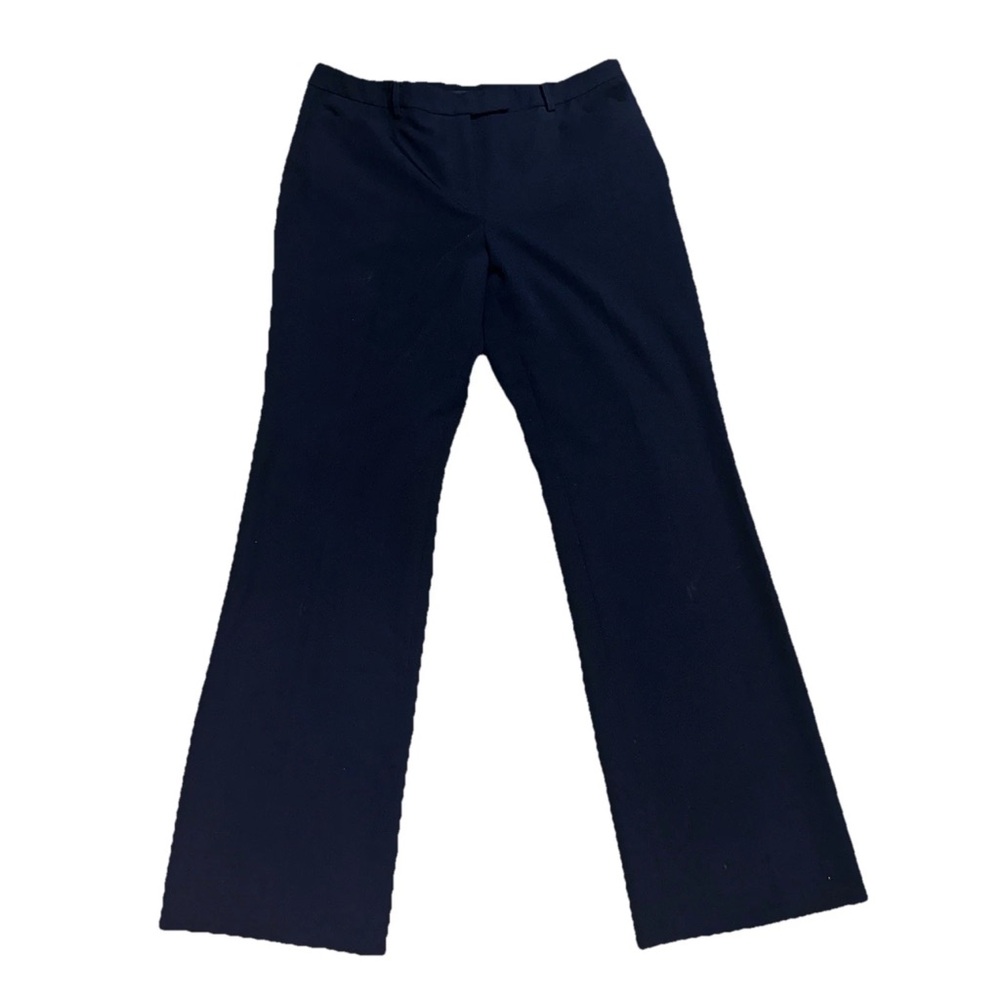 Tommy Hilfiger Women’s 10 Navy Wide Leg Dress Pants Office Career Business Wear - Picture 4 of 11